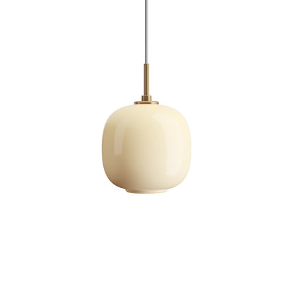 VL45 Radiohus Pendant | Pale Yellow Glass
