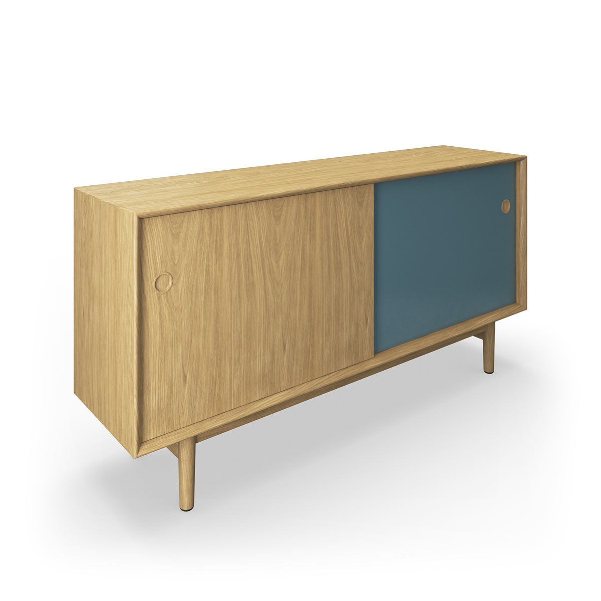 Vodder Sideboard No 11 | White Pigment Lacquered Oak