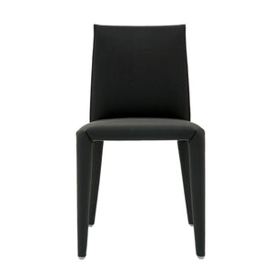 Vol Au Vent Dining Chair | Black Green Bellano Fabric Upholstery