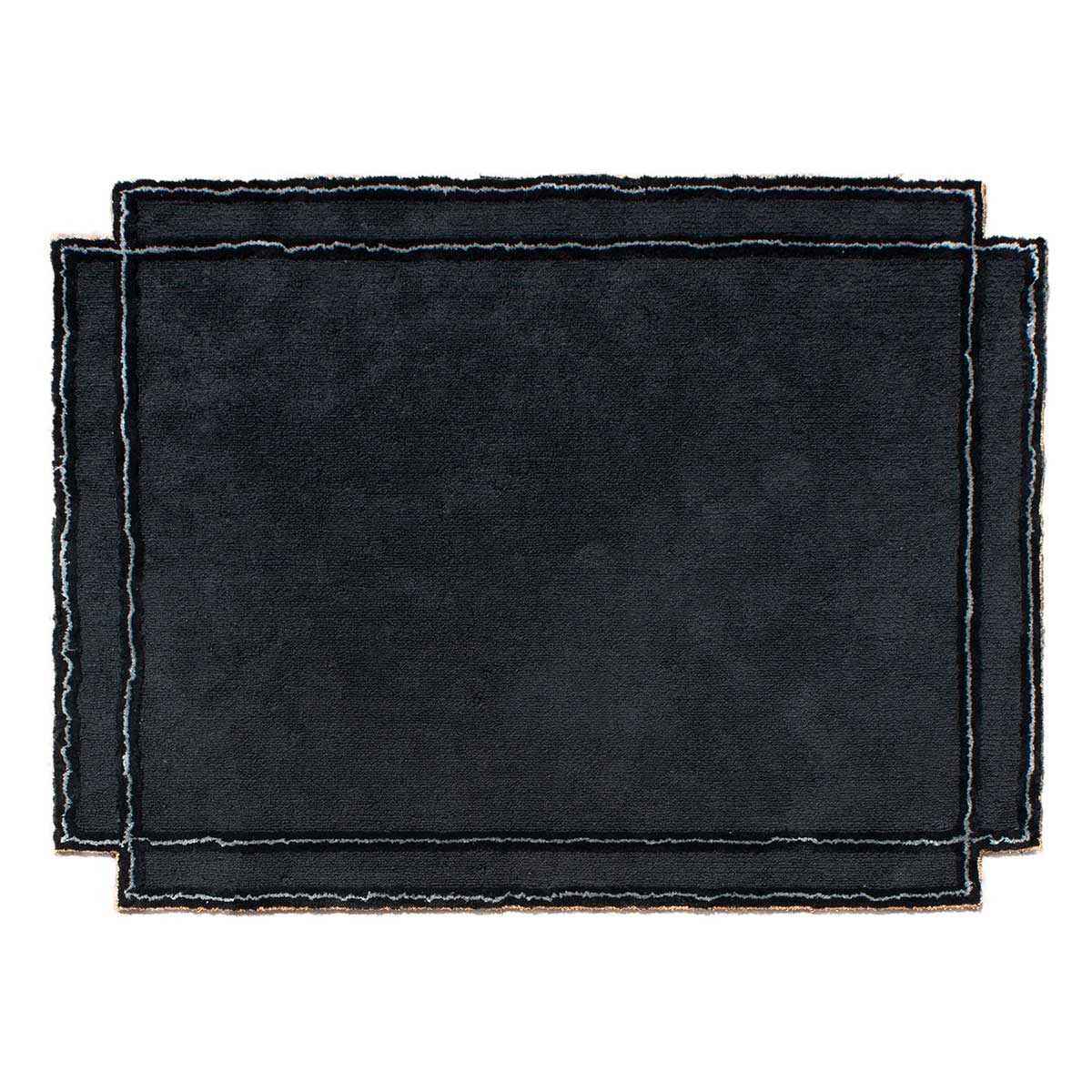 Volentieri Cornice Rug | Black