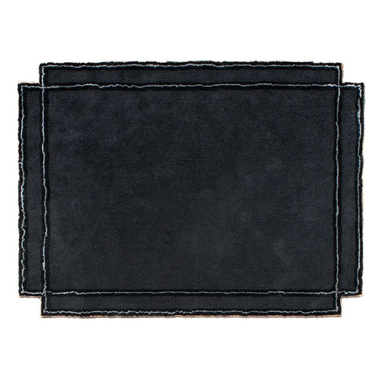 Volentieri Cornice Rug | Black