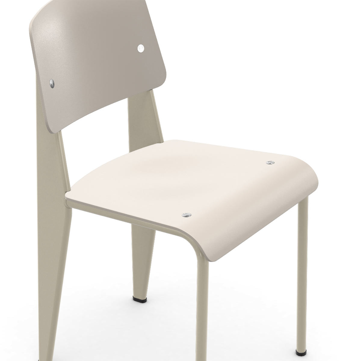 Standard SP Chair | Warm Grey Plastic Seat and Back