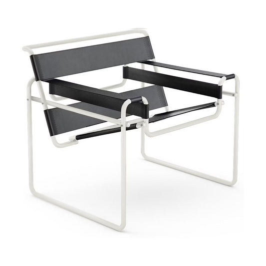 Wassily Lounge Chair | Black Belting Leather BLK