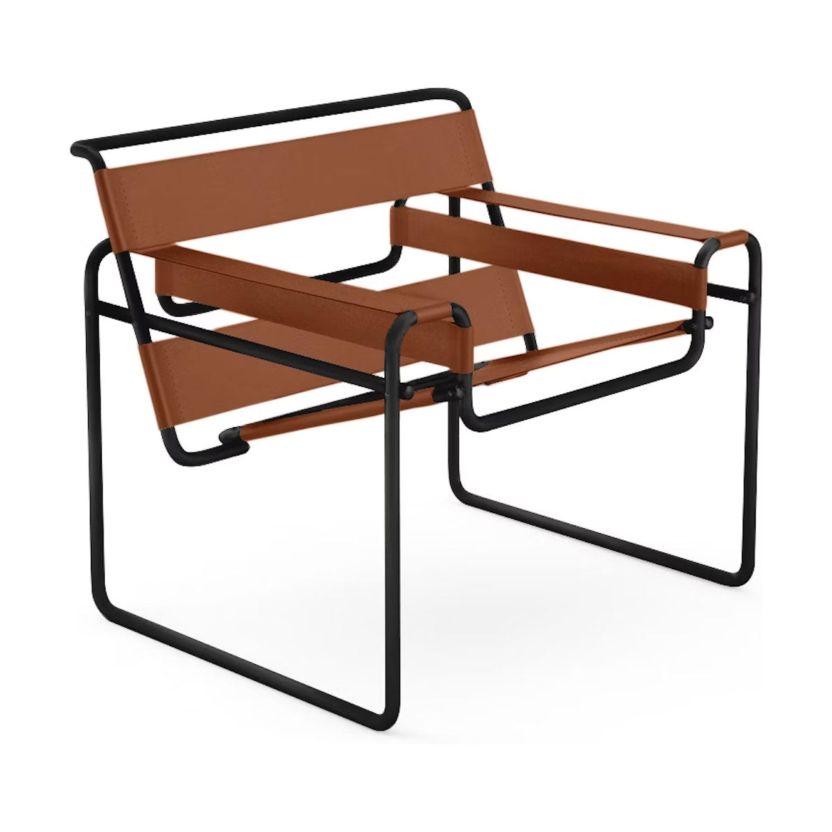Wassily Lounge Chair | Cognac Belting Leather 1904