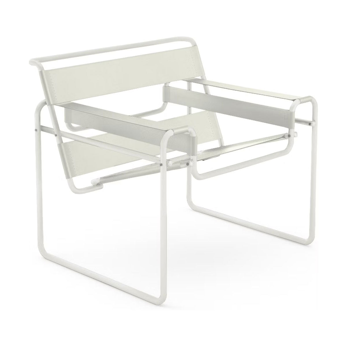 Wassily Lounge Chair | Cream Belting Leather BL1919