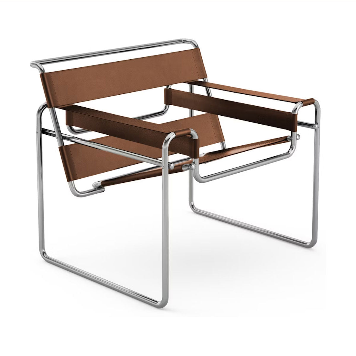 Wassily Lounge Chair | Tan Belting Leather BL1924