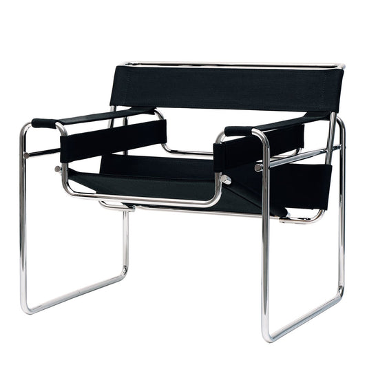 Sale Black Canvas Wassily Chair | Black Canvas