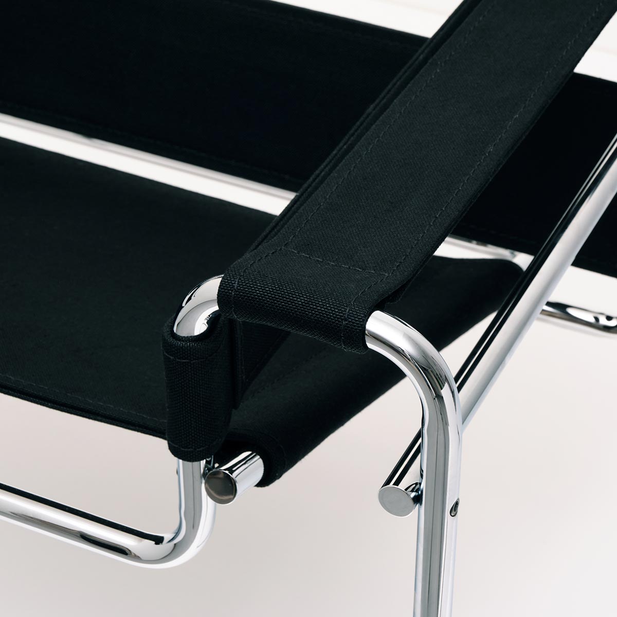 Sale Black Canvas Wassily Chair | Black Canvas