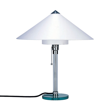 Wagenfeld 27 Table Lamp | Clear Glass Base and Stem