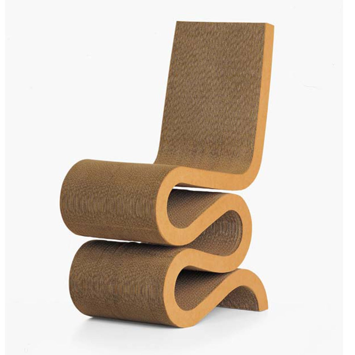 Wiggle Side Chair | Corrugated Cardboard