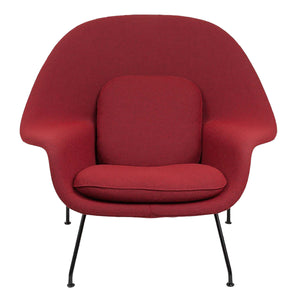 Womb Chair Relax | Red 18 West Fabric Upholstery