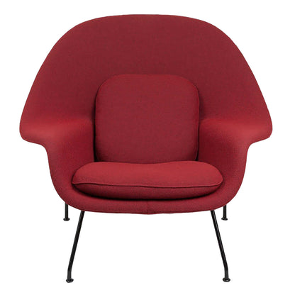Womb Chair Relax | Red 18 West Fabric Upholstery