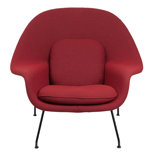 Womb Chair Relax | Red 18 West Fabric Upholstery