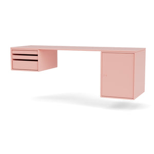 Montana Workshop Desk | Ruby Lacquer