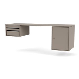Montana Workshop Desk | Truffle Lacquer