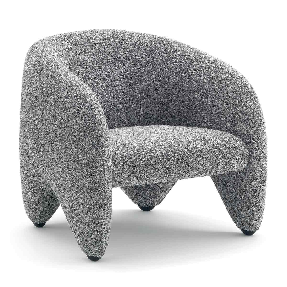 Yuzu Armchair | Light Grey Lama 801 Fabric