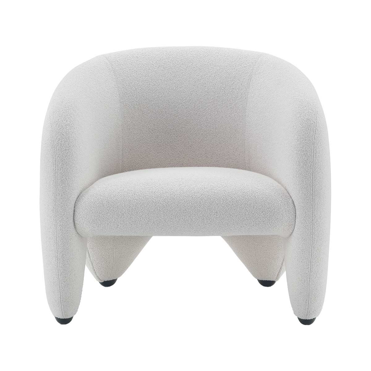 Yuzu Armchair | Light Grey Lama 801 Fabric