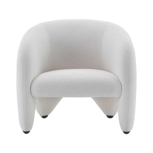 Yuzu Armchair | Light Grey Lama 801 Fabric