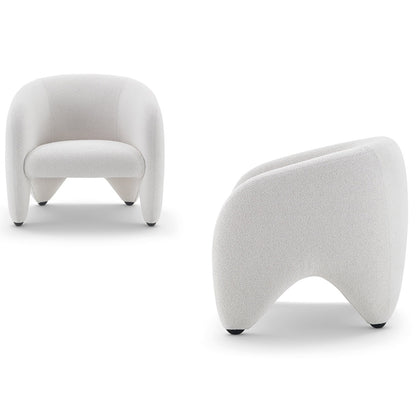 Yuzu Armchair | Light Grey Lama 801 Fabric