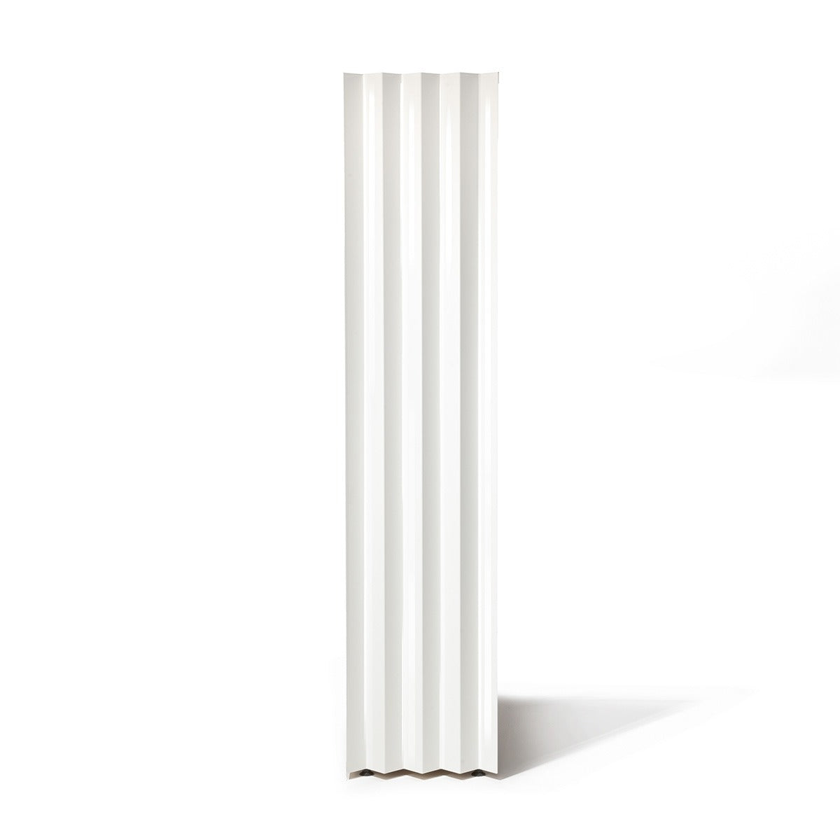 Z24 High Bookcase | Talc Polished Painted Steel Frame
