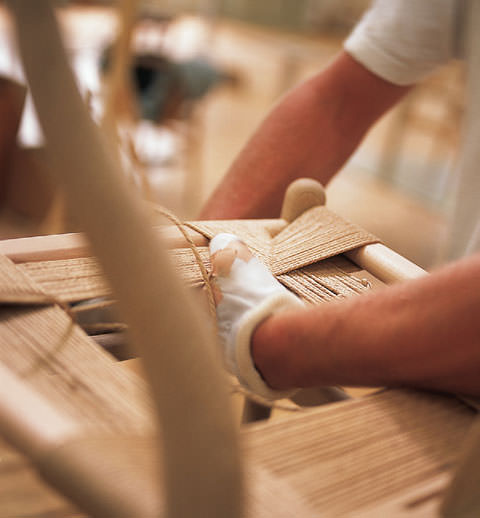 Making a Wishbone Chair involves 100 separate manual tasks