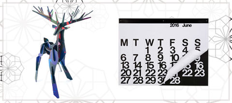 Totem Stag Stendig Calendar