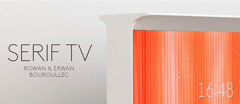 Serif TV for Samsung by Ronan and Erwan Bouroullec