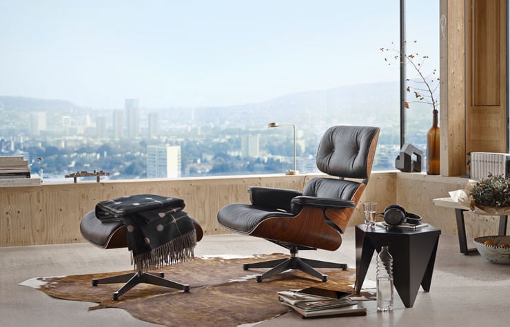 Lounge Chair and Ottoman Charles and Ray Eames Vitra