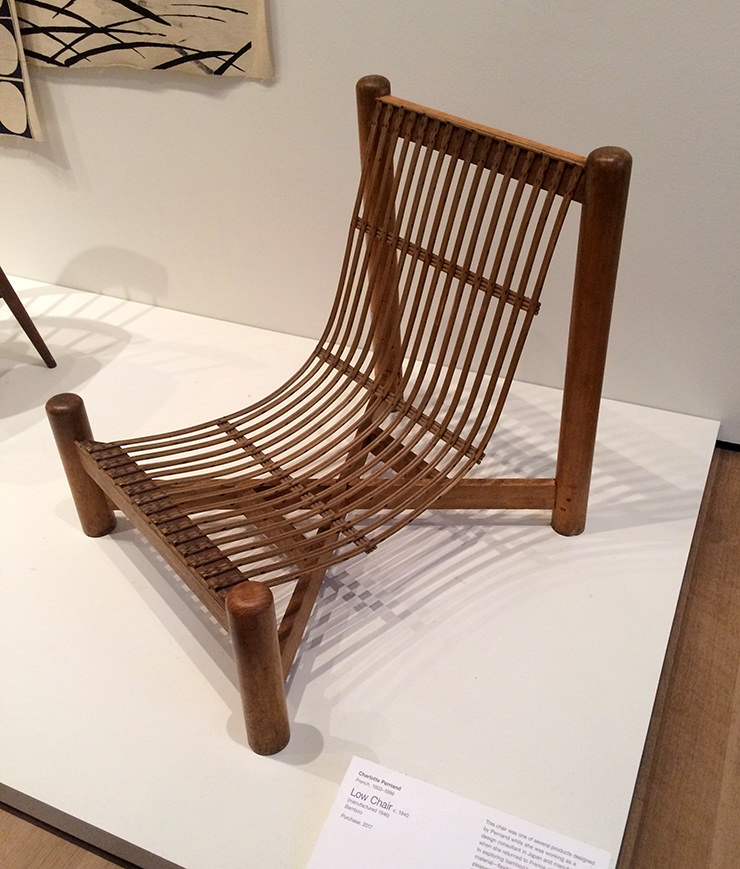 Charlotte Perriand Cadeira Baixa MoMA