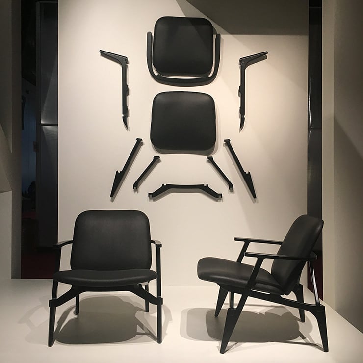 Louise chair Philippe Nigro Zanotta Salone del Mobile