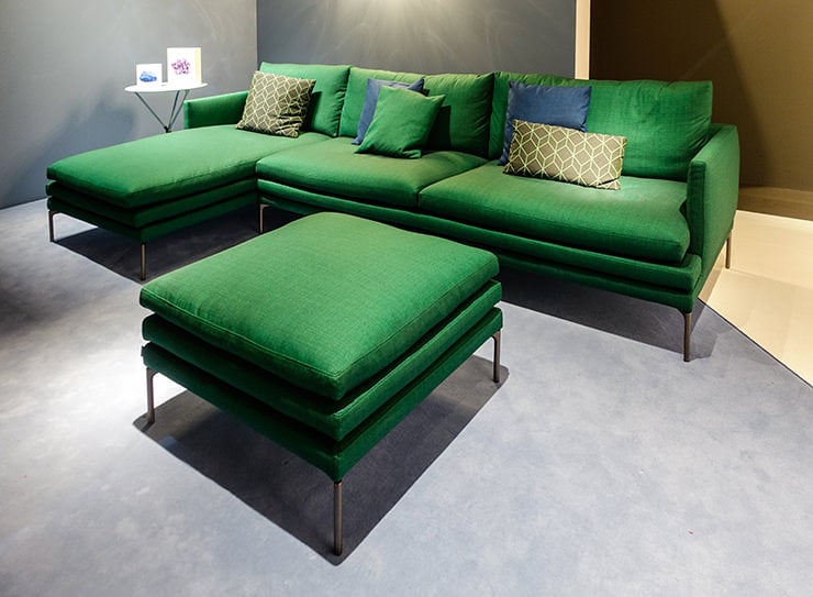 Salone del Mobile Zanotta William sofa