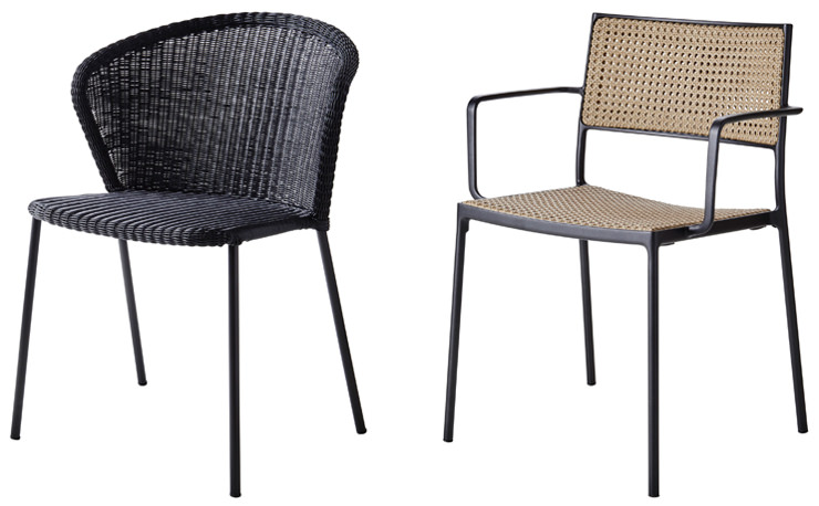 Lean chair_Less chair_Cane-line_Aram Store