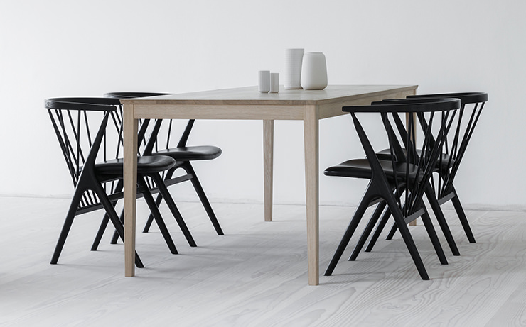 Sibast No 8 dining chair and Sibast No 2 dining table_Sibast Furniture_Aram Store