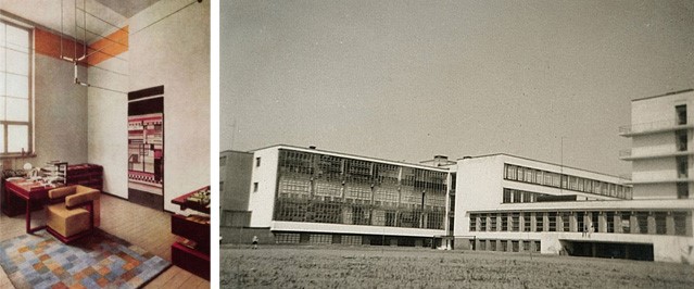 Gropius' office and Bauhaus Building Dessau