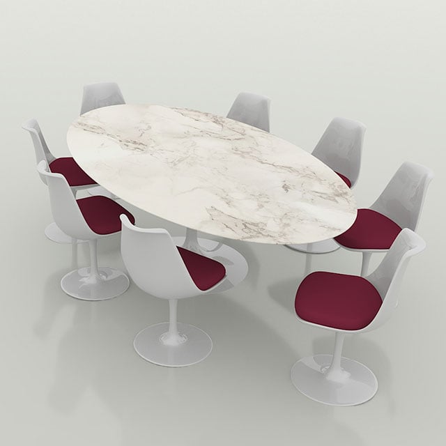 Saarinen Oval Dining Table 244cm