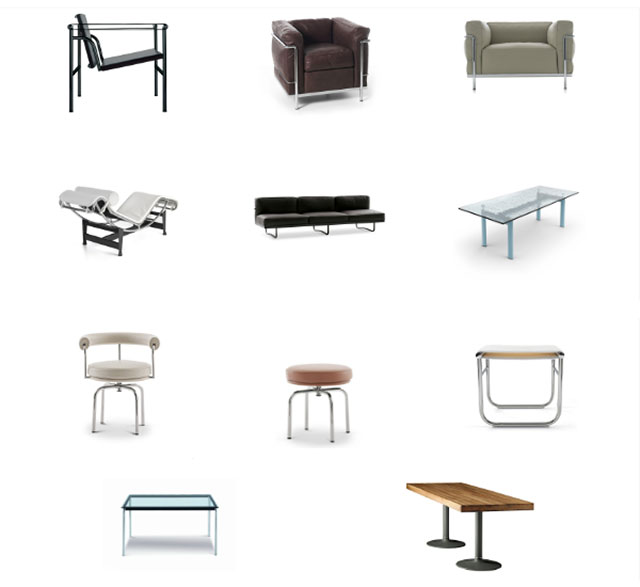Cassina returns to original names for the LC Collection