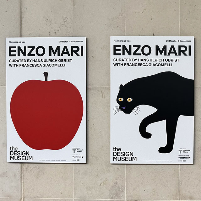 Enzo Mari Poster