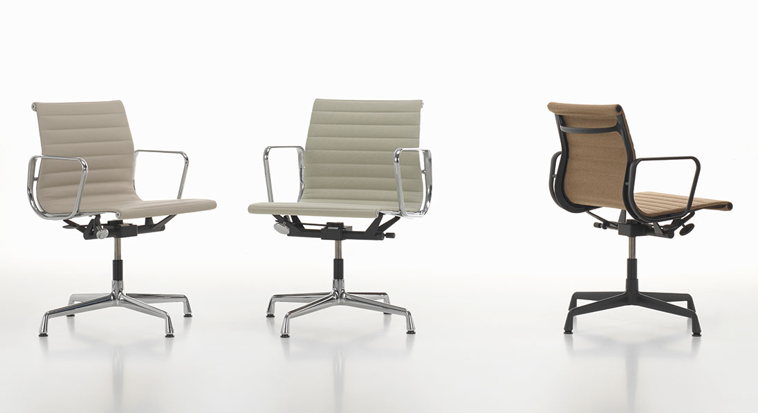 Eames Aluminium Group Chairs for Home Office