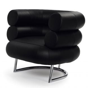 Eileen Gray Bibendum Chair - Chrome Base by Eileen Gray for Aram Designs - Aram Store