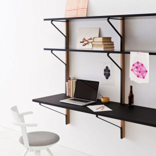 Kaari Shelf With Desk by Ronan & Erwan Bouroullec for Artek - ARAM Store