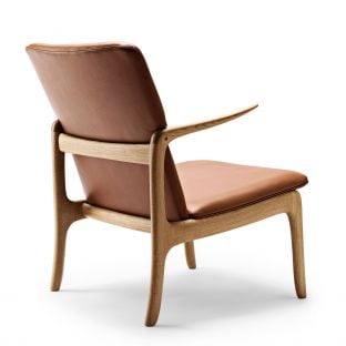 OW124 Beak Lounge Chair by Ole Wanscher for Carl Hansen and Son - Aram Store