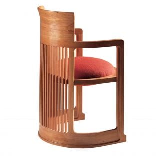 Barrel Chair by Frank Lloyd Wright from Cassina - Aram Store