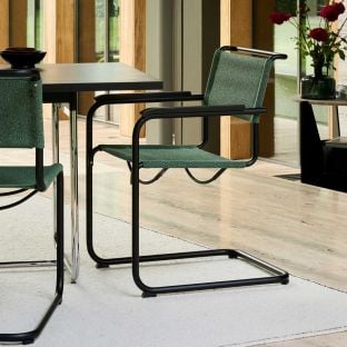 S34V Soft Cantilever Arm Chair