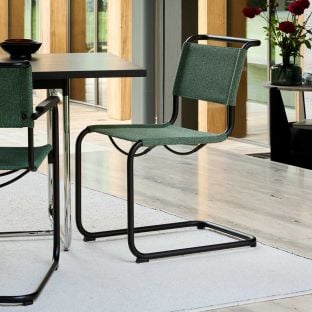 S33V Soft Cantilever Side Chair