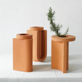 Baptiste Ymonet & Vincent Jousseaume Orpli Vase for Atelier Polyhedre - Aram Store