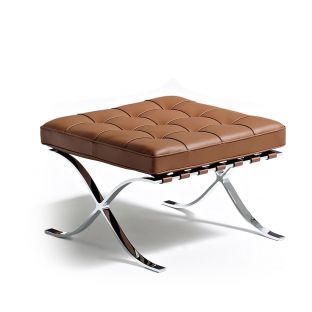 Ludwig Mies van der Rohe Barcelona Relax Stool for Knoll - Aram store