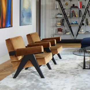 Capitol Complex Lounge Chair by Pierre Jeanneret from Cassina - ARAM Store