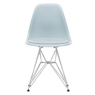 DSR Eames Plastic Side Chair with Seat Pad by Vitra - ARAM Store