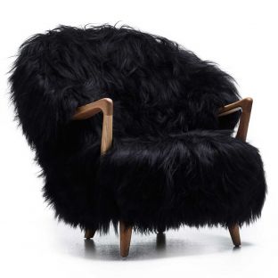 Fluffy Chair by Fredrik Kayser for Eikund at Aram Store