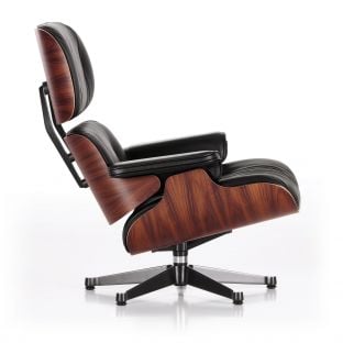Eames Lounge Chair Santos Palisander by Charles & Ray Eames for Vitra - Aram Store
